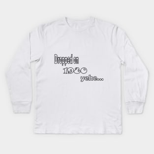 Birth year 1980 Kids Long Sleeve T-Shirt